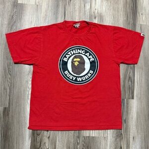 Red Designer Tee • Size M SOLD